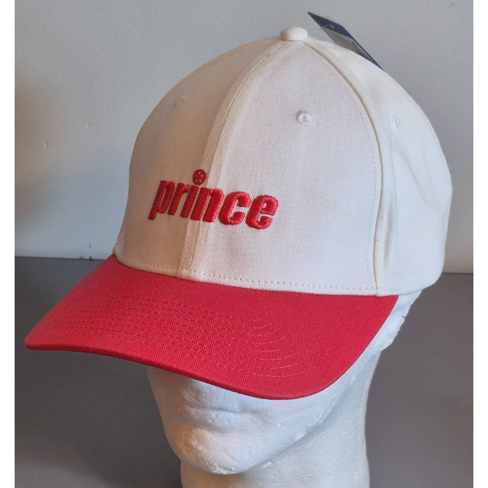 Prince Pickleball Mens Snap-Back Hat "Cloudpower Red" NEW WITH TAGS